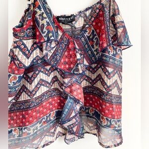 About a Girl multi-colored tank